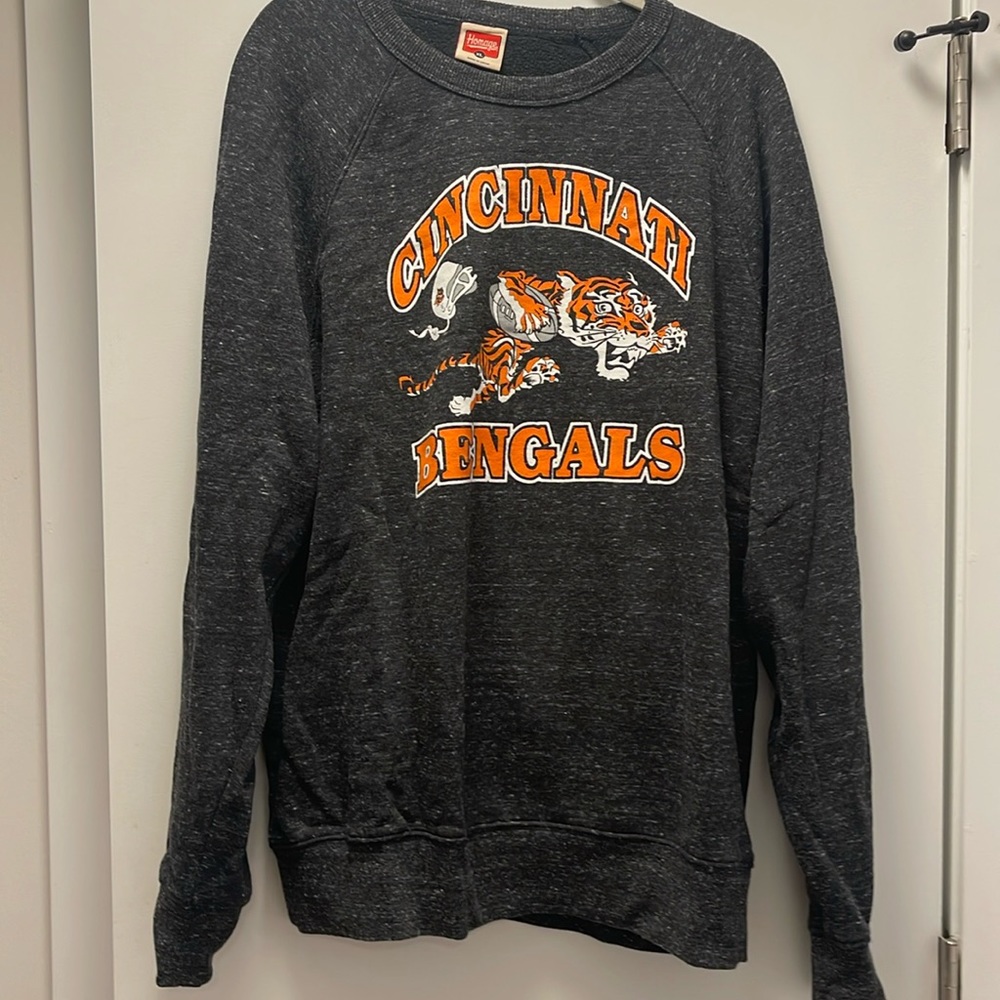 CINCINNATI BENGALS HOMAGE CREWNECK